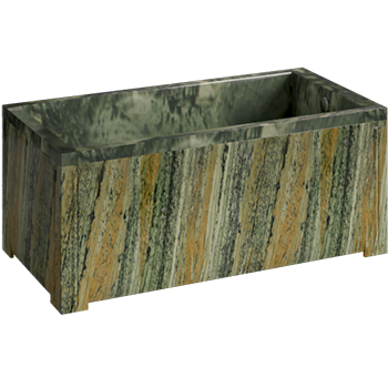 Ванна Джерси 160x80 текстура мрамор из искуcственного камня