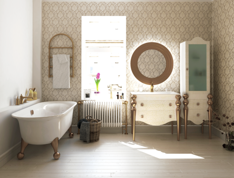 Дизайн ванной комнаты в стиле прованс - основные черты