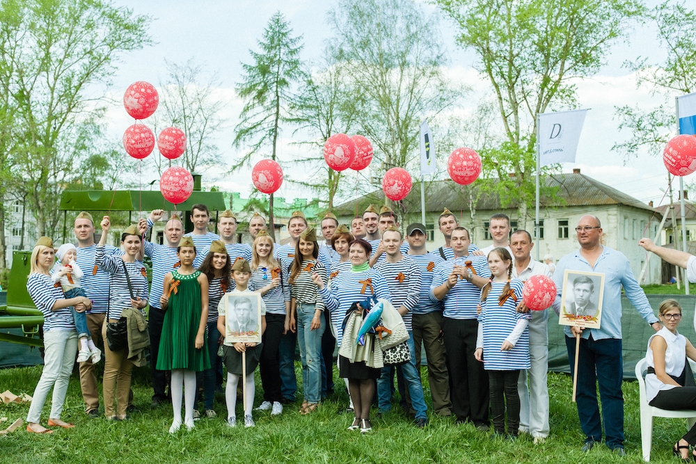 9 мая компания “Цвет и Стиль” устроила праздник жителям Переславля-Залесского