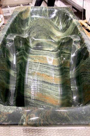 Ванна Прима НТ 180x90 текстура мрамор из искуcственного камня