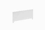 Экран Кулибинка 118 белый глянец из стеклопластика FRP
