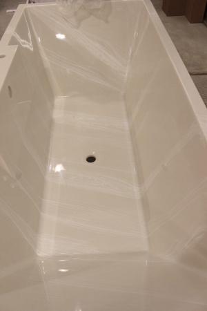 Ванна Спарта 170х80 белая глянец из искуcственного камня