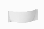 Экран Аура 170 правый белый глянец из стеклопластика FRP