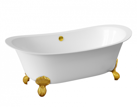 Ножка для ванны Современная Классика золото 