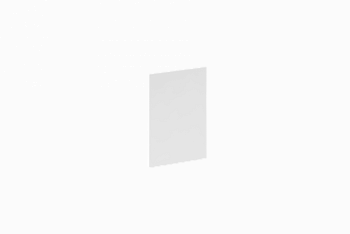 Экран Аура 45 белый глянец из искуcственного камня