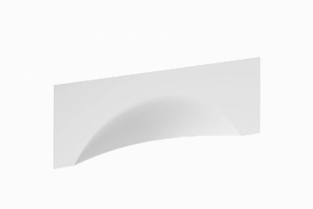 Экран Каприз НТ 170 белый глянец из стеклопластика FRP